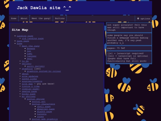page/sitemap screenshot
