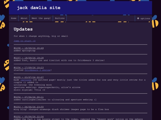 page/updates screenshot