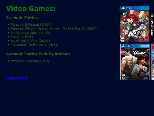 videogames screenshot