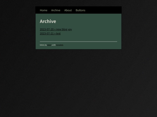 archive screenshot