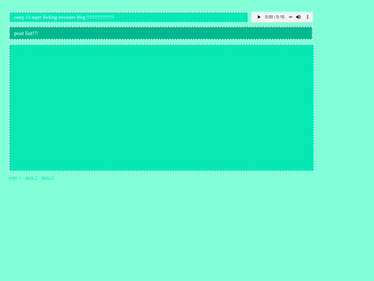 postlist screenshot