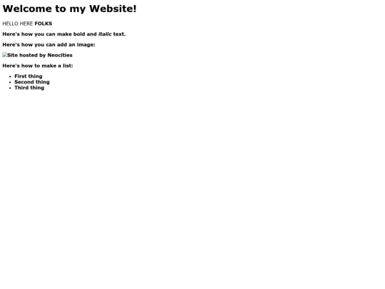 index screenshot