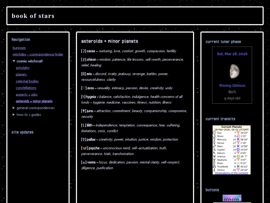 bookofstars/amp screenshot