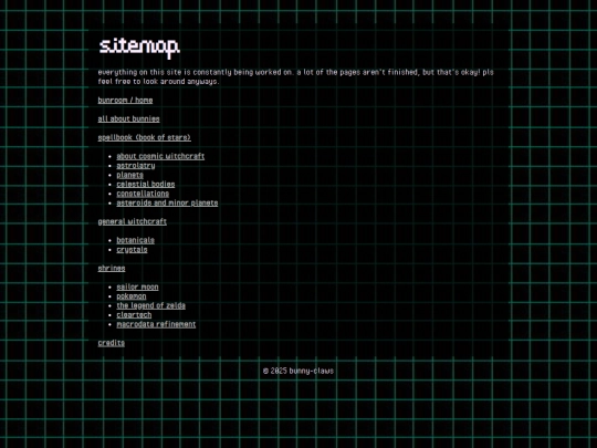 sitemap screenshot