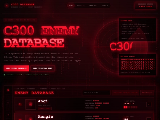c300_enemy_database_updated screenshot