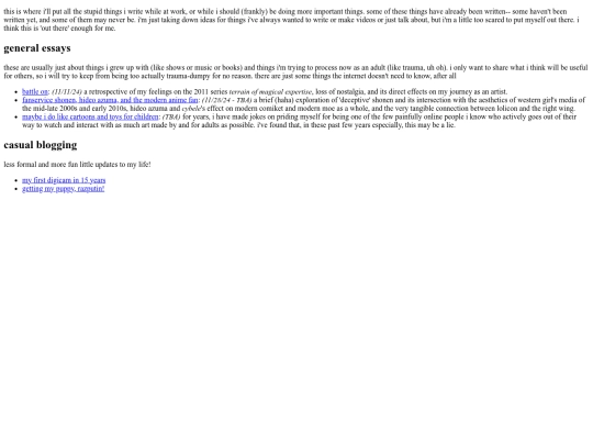 html/diary screenshot