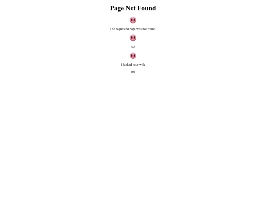 not_found screenshot