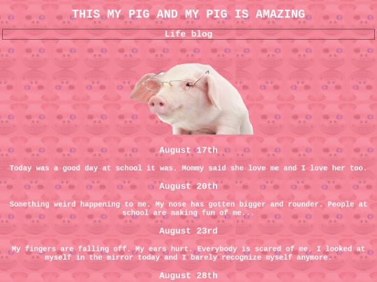 pigblog screenshot