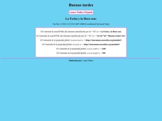 modulo3 screenshot