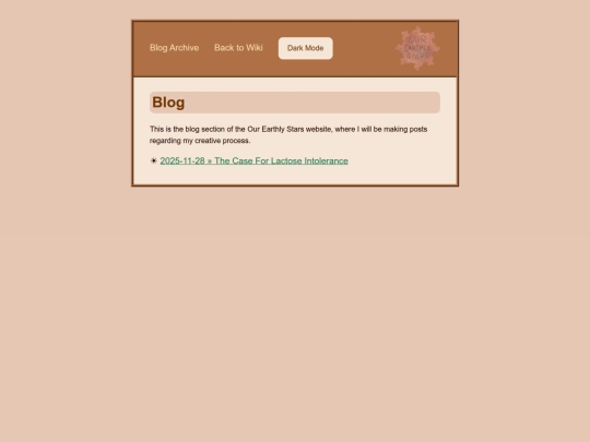 blog screenshot