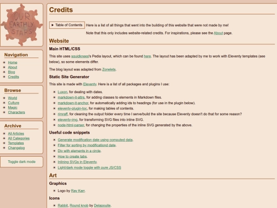 credits screenshot
