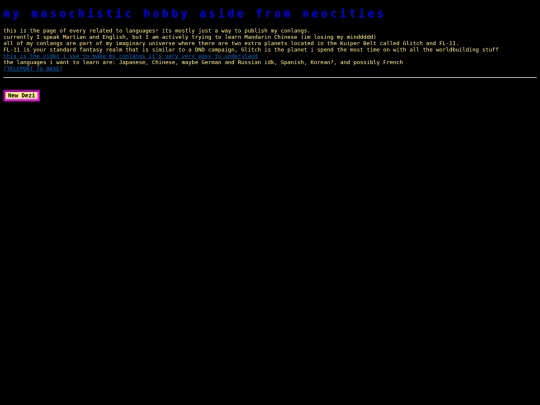 language_page screenshot