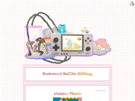 blog screenshot