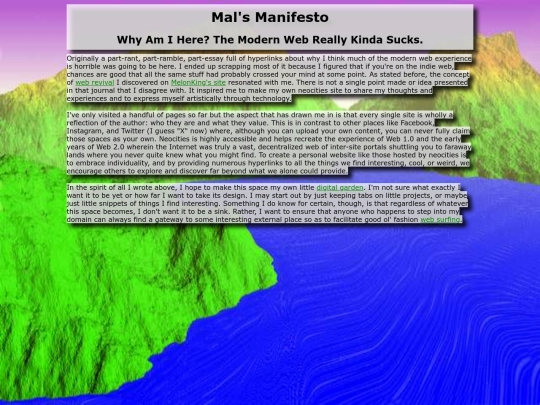 manifesto screenshot