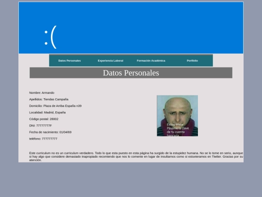 Datos screenshot