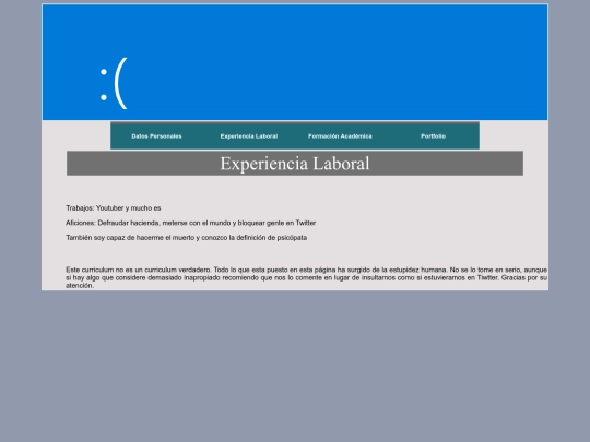 Exp screenshot