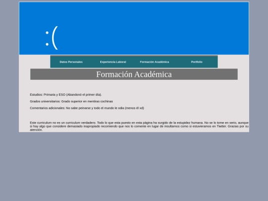 formacion screenshot