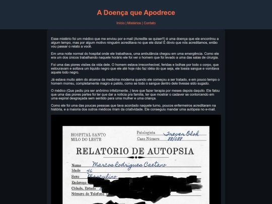 doença screenshot