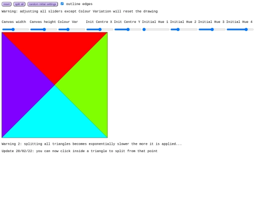 trianglesplit screenshot