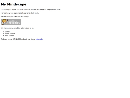 index screenshot