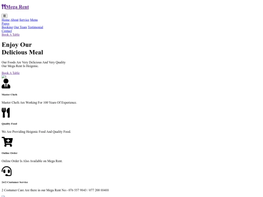 Mega Rent screenshot
