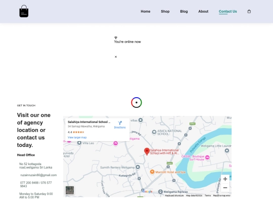 Nimco/contact screenshot