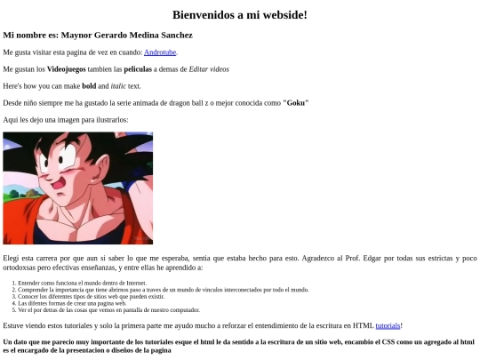 index screenshot