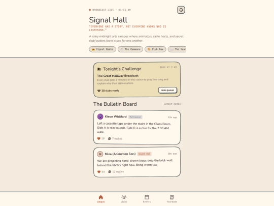 generated-community screenshot