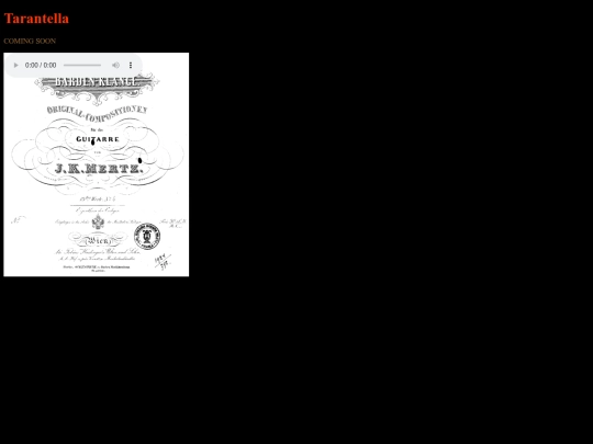 music/tarantella screenshot