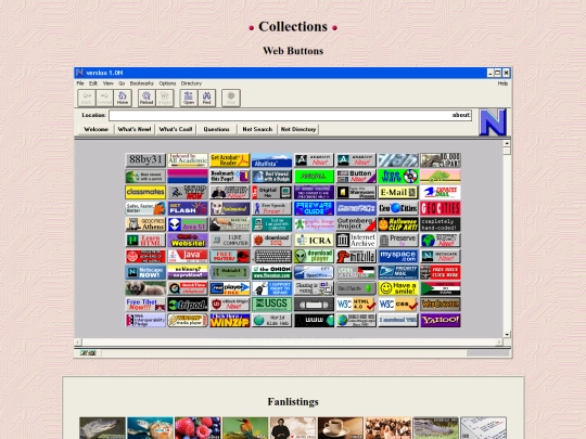 about/collections screenshot