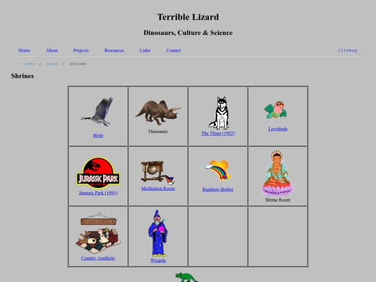 about/shrines screenshot