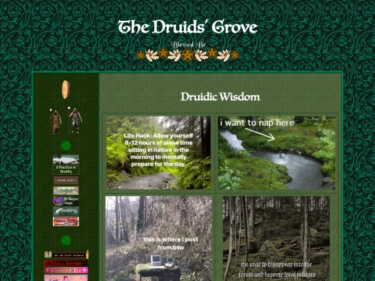 about/shrines/druidgrove screenshot