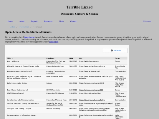resources/journals screenshot