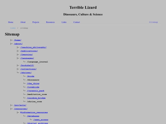 sitemap screenshot