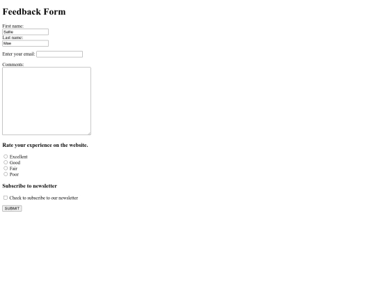 feedback_form_zaheira_adams screenshot