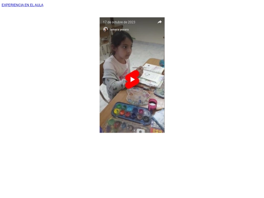 EXPERIENCIA EN EL AULA screenshot