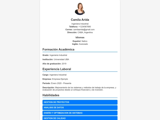 cv/cv screenshot