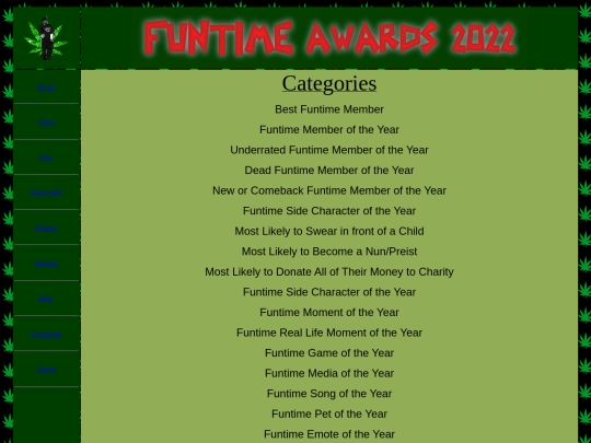 funtime_categories_page screenshot