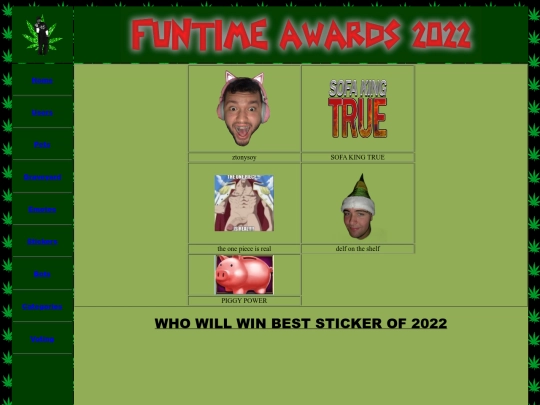 funtime_stickers_page screenshot