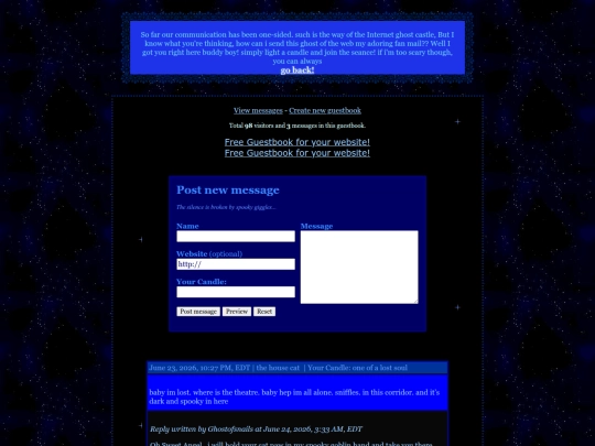 pages/guestbook screenshot