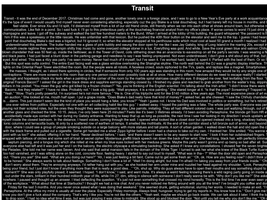 transit screenshot