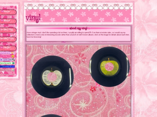 thriftboard items/vinyl screenshot