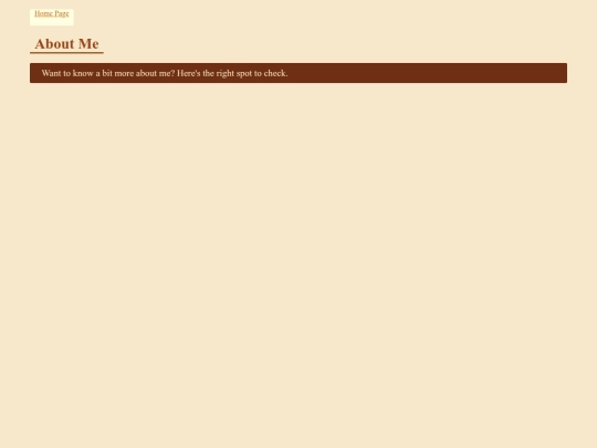 pages/aboutme screenshot