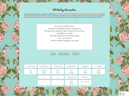 poetry2 screenshot