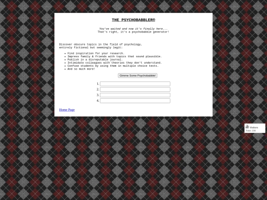 psychobabbler/psychobabble screenshot