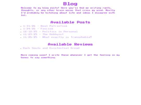 blog screenshot