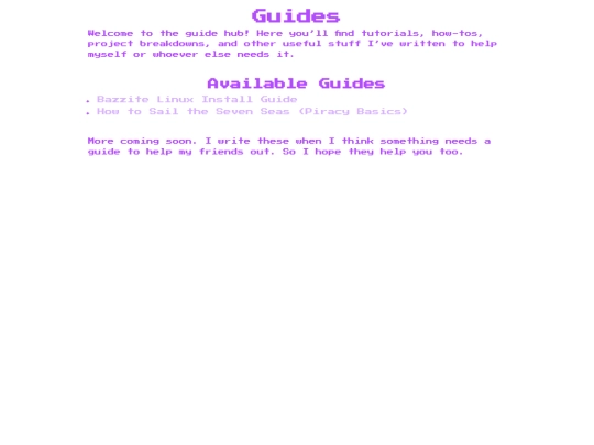 guides screenshot