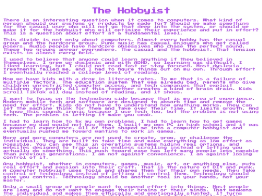 hobbyists screenshot