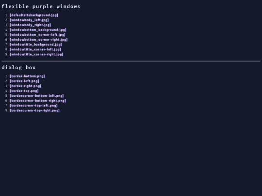 assets screenshot