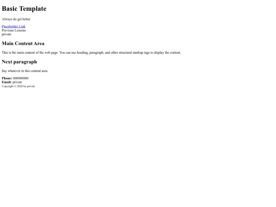 lesson7/Lesson7templatemodified screenshot